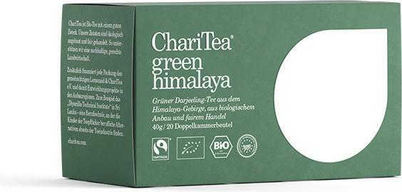 ChariTea Warm Tea - Green Himalaya bio (20 g)