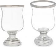 Actual product image Giftdecor silver plated convex cup candle holder
