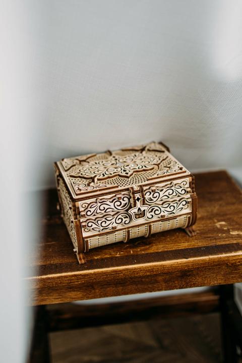 Actual product image Wood Trick Treasure chest