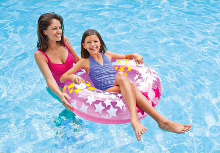 Actual product image Intex Swimming ring with handles