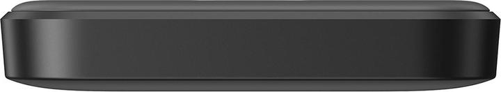 Actual product image Joyroom Powerbank JR-W020 Mini 5000mAh USB-A USB-C inductive 20W - black + USB-C / USB-C cable (5000 mAh, 20 W, 18.50 Wh)