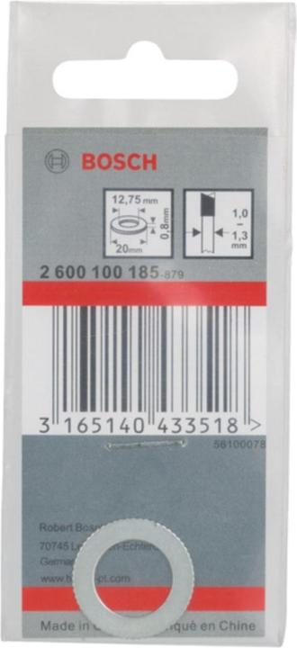 Produktbild Bosch Professional Zubehör Reduzierring für PRO Kreissägeblatt, 20 x 0,8 x 12,75 mm