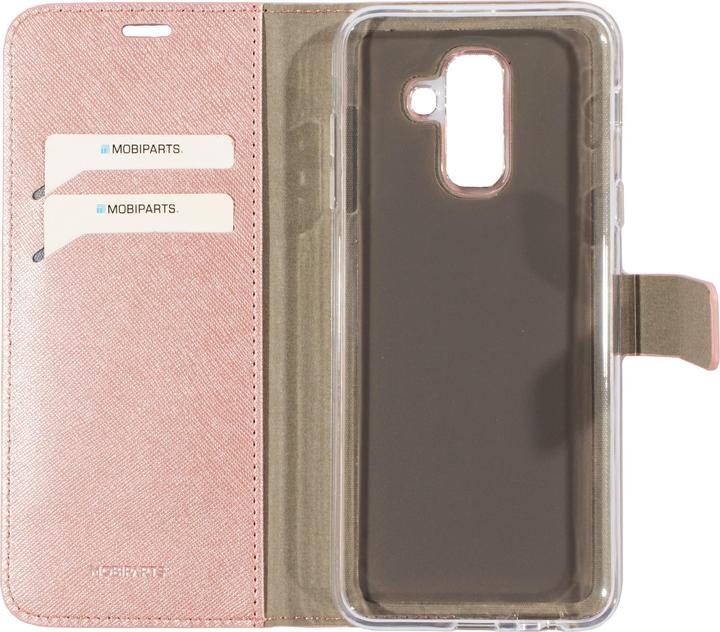 Immagine prodotto Mobiparts Saffiano Wallet Case Samsung Galaxy A6 Plus (2018) Pink (Nokia X6 2018)