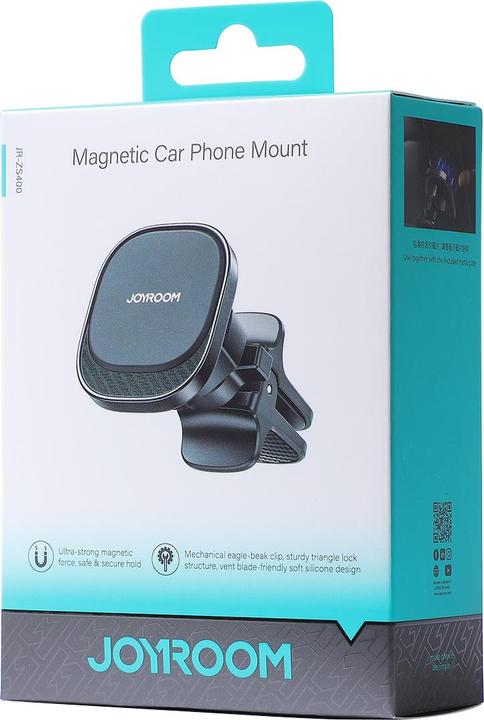 Actual product image Joyroom JR-ZS400 magnetic car phone holder for air vent - black