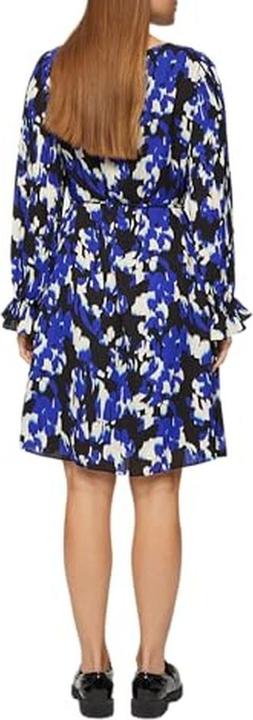 Produktbild S.Oliver Kleid Viskosekleid mit Plisseeärmeln (38)