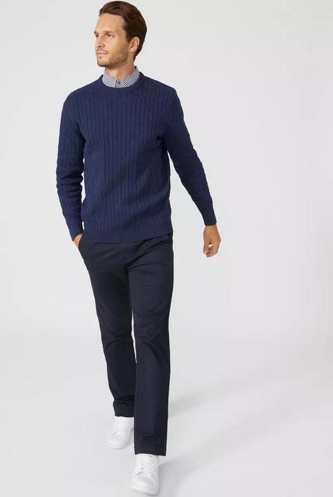 Produktbild Universal Textiles Cable Sweatshirt Rundhalsausschnitt (S)