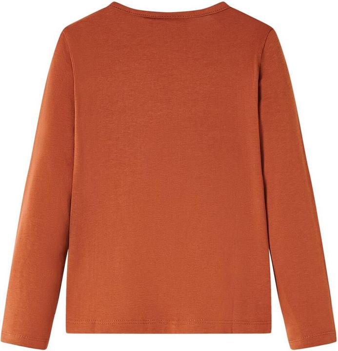Produktbild VidaXL Kinder-Langarmshirt Cognac 116,Material: 95 % Baumwolle. 5 (116)