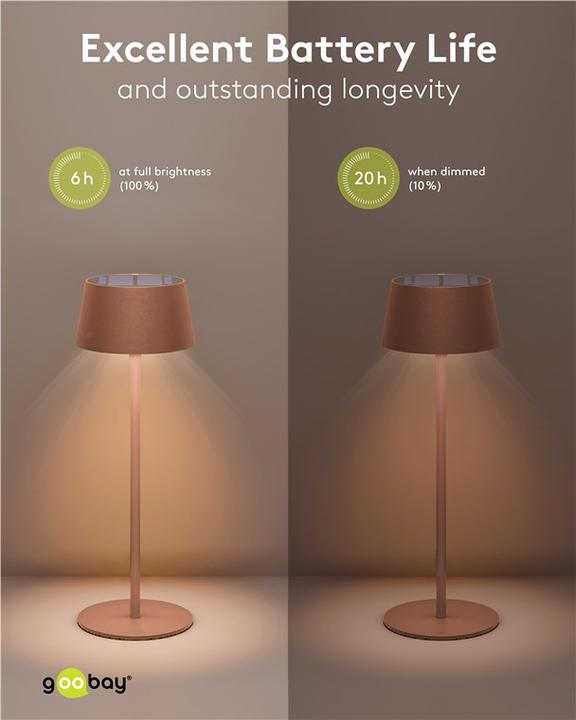 Image du produit Goobay Lampe de bureau LED sans fil (150 lm)