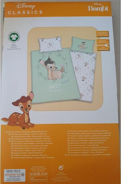 Produktbild Herding Disney Bambi - Wendebettwäsche - 65/100 x 160 x 210 cm