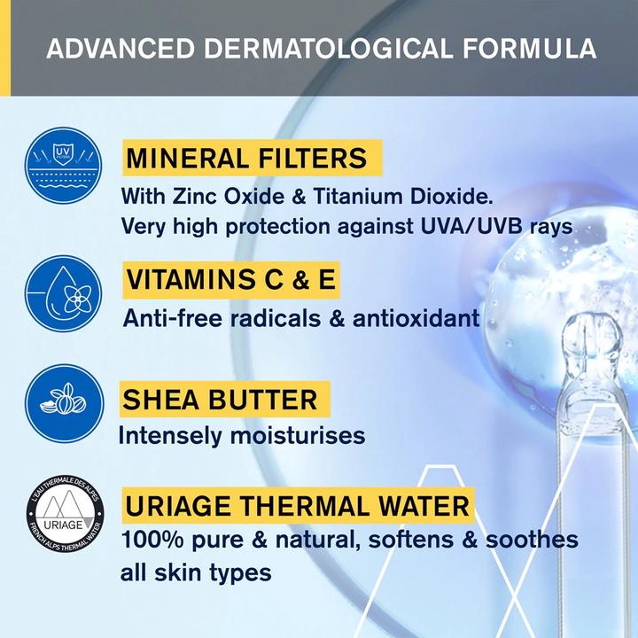 Actual product image Uriage Bariesun (Sun cream face, Sun stick, SPF 50+, 80 ml)