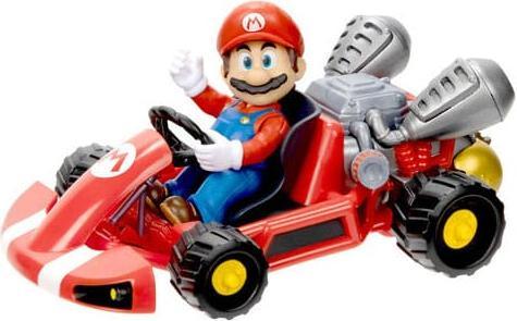 Actual product image Jakks Pacific Super Mario Movie 2.5 Inch Figure with Pull Back Vehicle ( 1 pc )