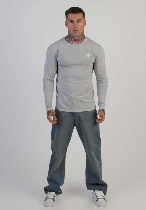 Actual product image Siksilk Langarmshirt Essentials Long Sleeve T-Shirt (M)