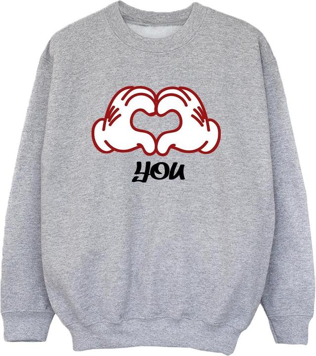 Image du produit Disney - Sweat MICKEY MOUSE LOVE YOU HANDS - Garçon (140, 146)