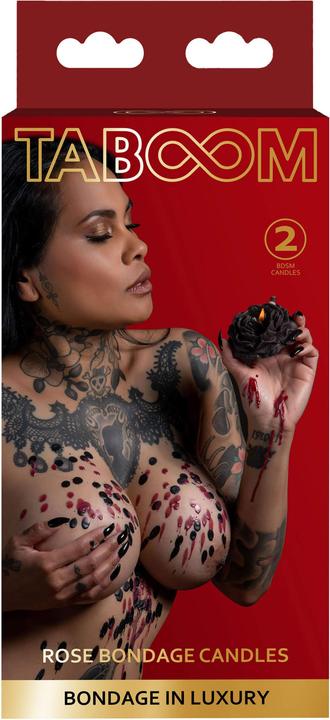 Image du produit Taboom Rose Japanese Drip Candle 2pcs