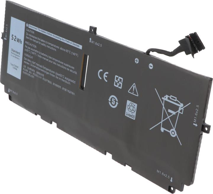 Actual product image AccuCell Battery Dell XPS 13 9300 (6840 mAh)