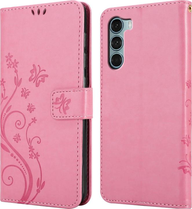 Immagine prodotto Cadorabo Custodia Flower Book (Motorola Moto G200 5G)
