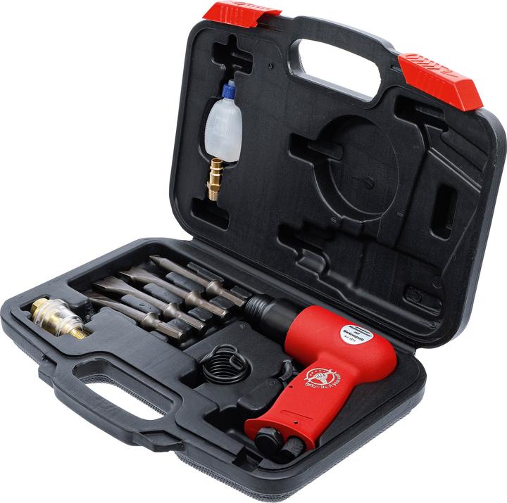Image du produit BGS Marteaux-burineurs à air comprimé avec jeu d’outils 8 pièces (Air comprimé, Marteau burineur)