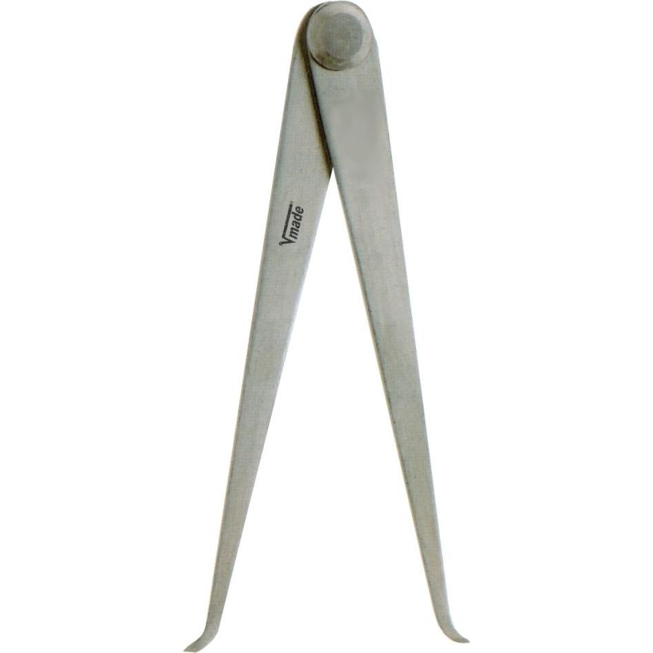 Vogel, Strumento per incidere, 302432 Fusszirkel 150mm Stahl DIN 6482/6484