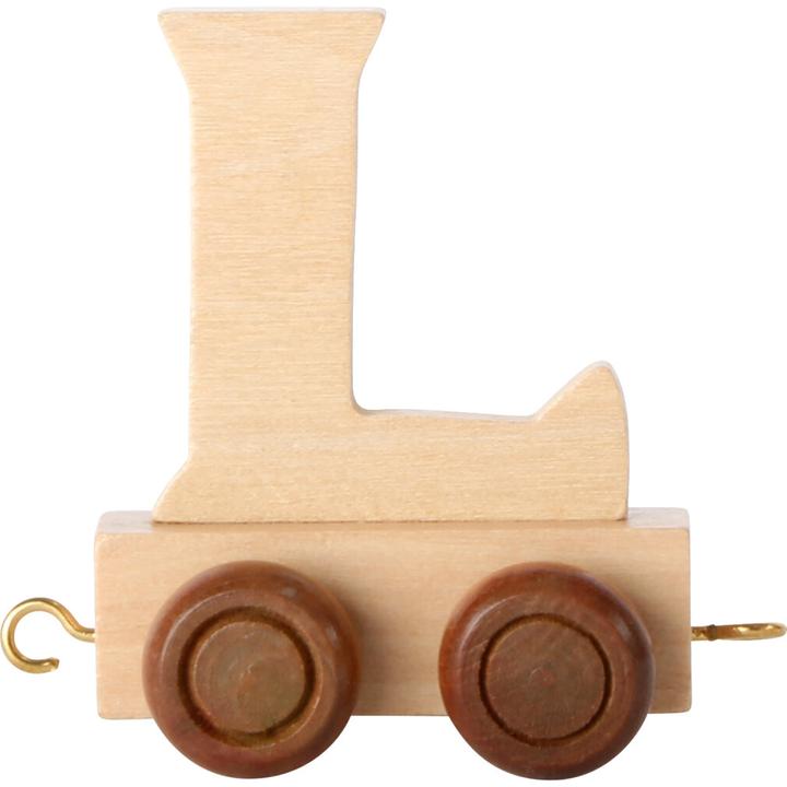 Actual product image small foot Lettering L