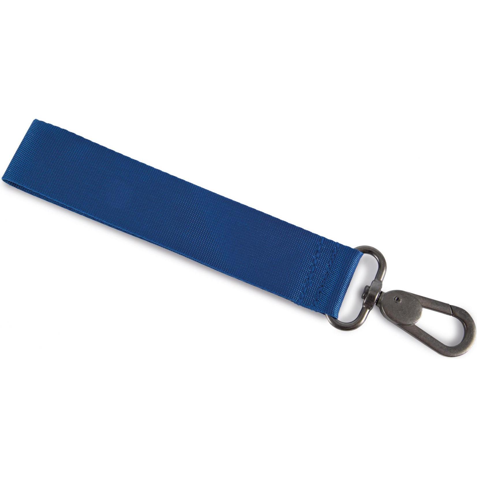 Kimood, Schlüsselanhänger, Hakenband zur Personalisierung, Blau