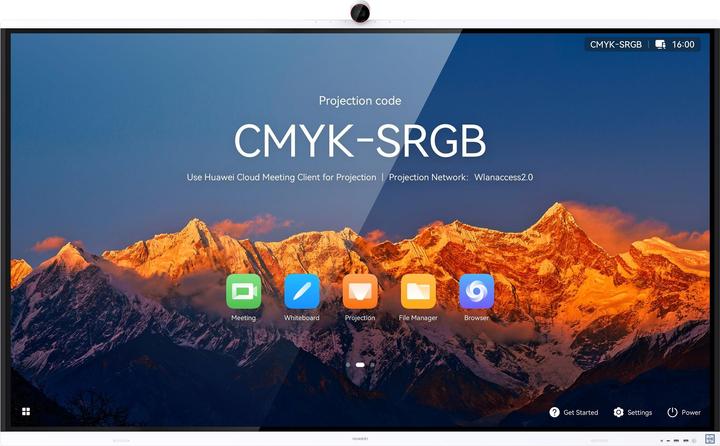 Huawei IdeaHub S2 IHS2-86SA Intelligent Collaboration Device 86inch infrared screen Jade (3840 x 2160 Pixels, 86")