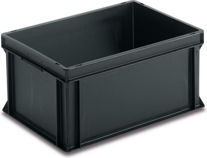 Utz Stacking container RAKO ESD 600 x 400 x 323 Black