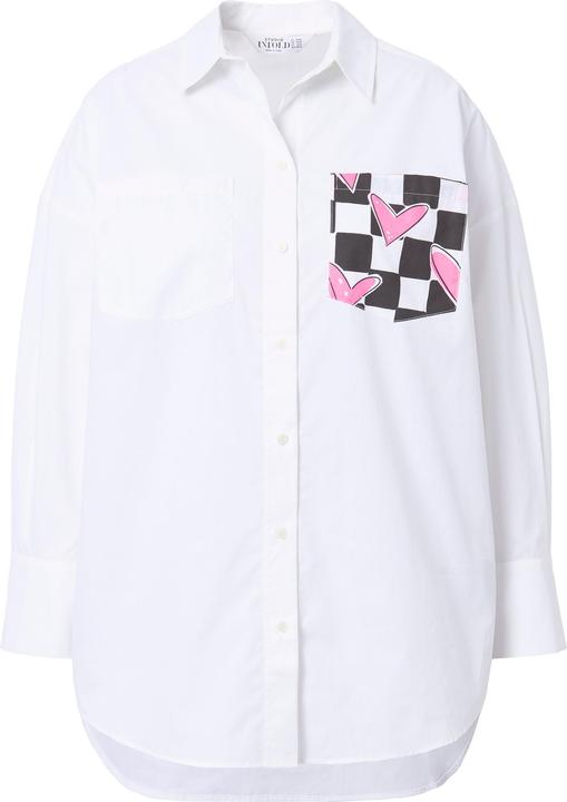 Immagine prodotto Studio Untold Camicia dal taglio squadrato con cuori a quadri sul retro (46, 48)