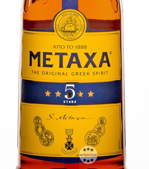 Actual product image Metaxa 5 stars brandy (1 x 70 cl)