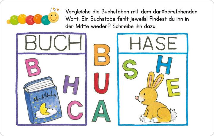 Produktbild Lernraupe – Wortspiele (Deutsch, 3 Jahre)