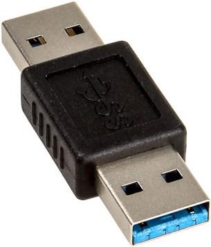 Produktbild InLine USB 3.0 Adapter, Stecker A auf Stecker A (USB 3.0)