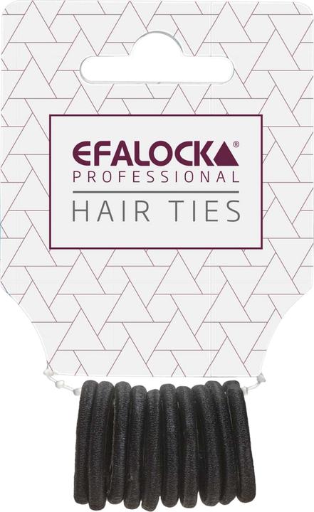 Produktbild Efalock hair elastic mini black 10pcs (Haargummi)