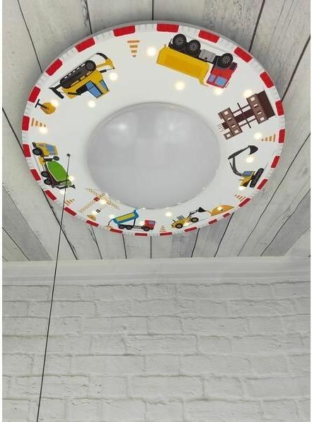 Productafbeelding Niermann Stand By Niermann Bouwplaats LED Plafondlamp E27 Veelkleurig, Gekleurd Made in Germany (E27)