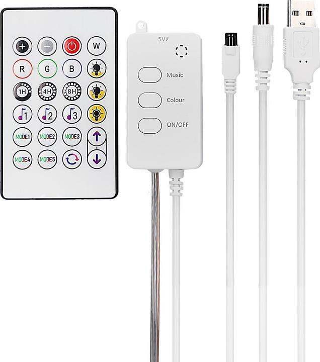 Produktbild KSIX Colorled LED Bubbles Strip 10 M (Mehrfarbig, 1000 cm, Indoor)