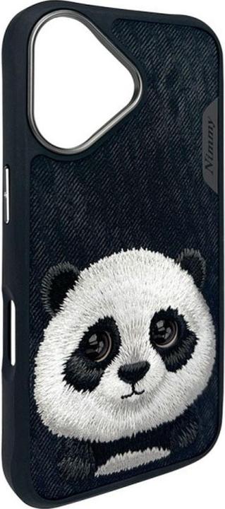 Actual product image Mocco Nimmy case iPhone 16 6.1" black Big Eyed Pet 2.0 Panda (Apple iPhone 16)