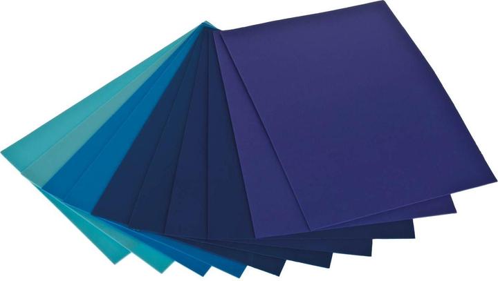 Actual product image Folia Foam rubber set tone on tone blue