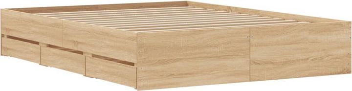 Image du produit vidaXL Cadre de lit avec tiroirs 140 x 200cm (140 x 200)