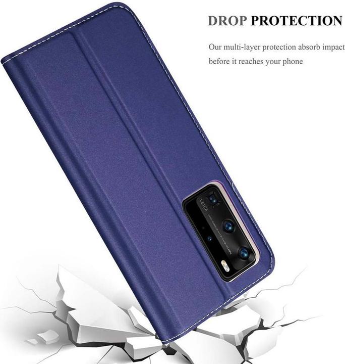 Produktbild Cadorabo Book Classy Style Cover (Huawei P40 Pro+)