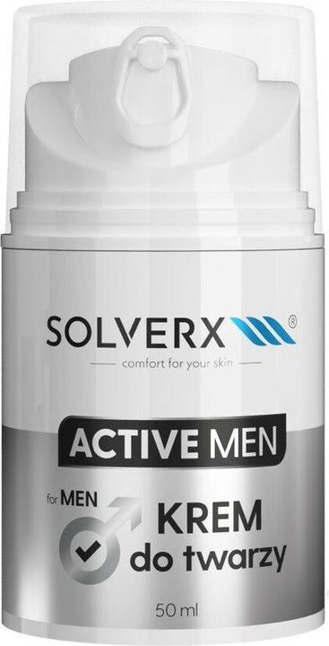 Solverx Active Face Cream For Men 50Ml (50 ml, Tagescreme)