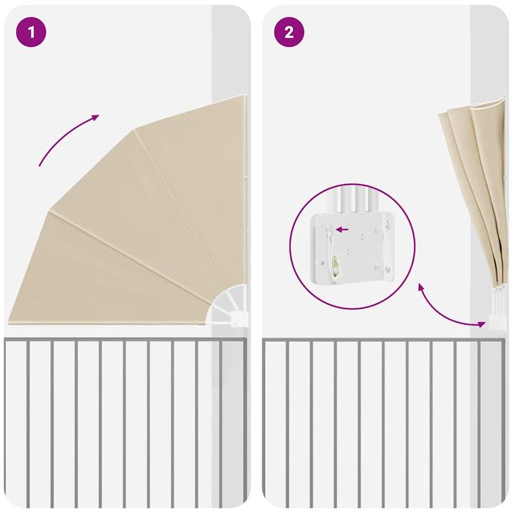 Produktbild vidaXL Balkon Sichtschutz (160 cm)