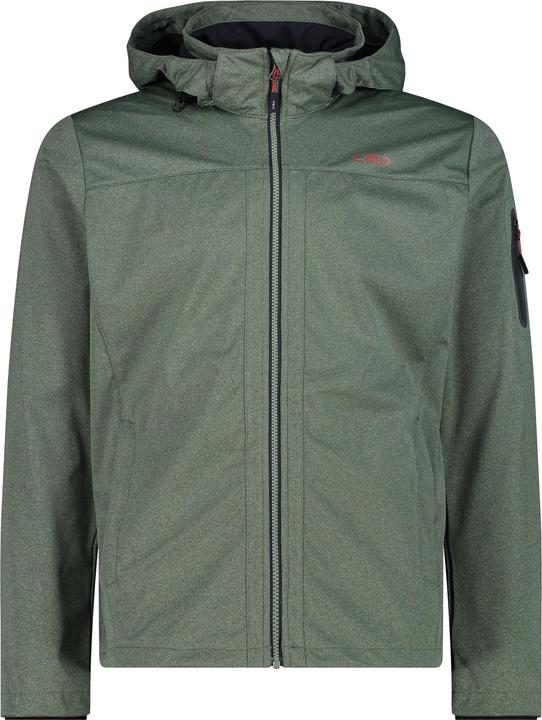 CMP Campagnolo Light Melange Softshell Jacket Zip Hood