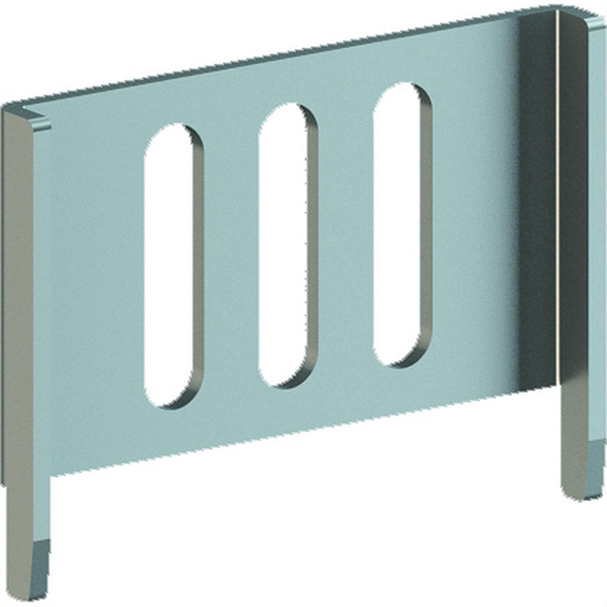 Bachmann BlueNet mounting set lateral Packed in polybag, Netzwerkkarte, Silber