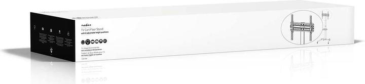 Produktbild Nedis TV Bodenständer | 32-55 " | maximal unterstützes Bildschirmgewicht: 35 kg | Premium-Säule Entw (55", 35 kg)