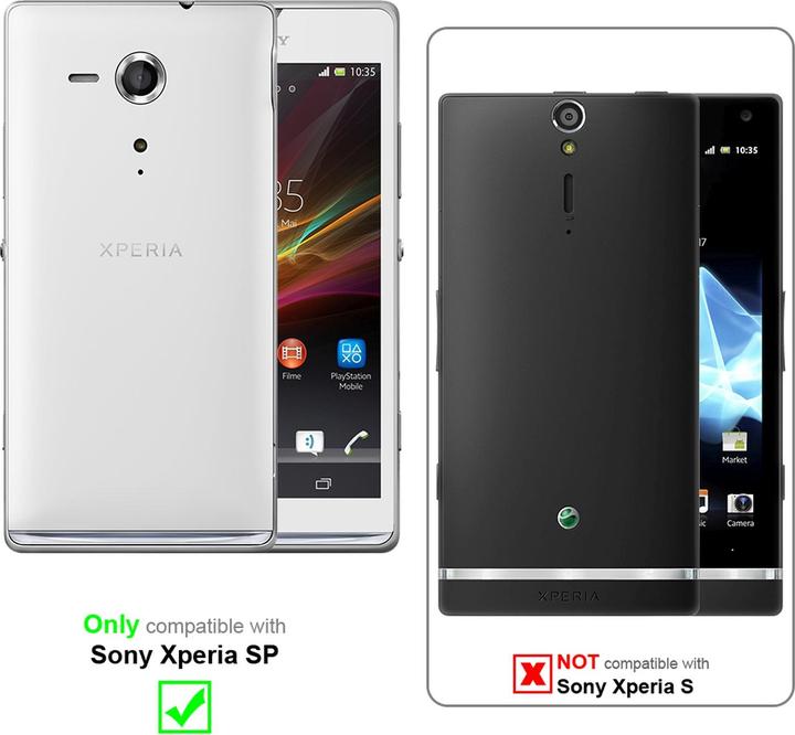 Produktbild Cadorabo Flip wie Invisible Cover (Sony Xperia SP)