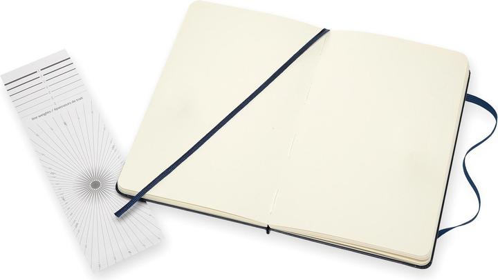 Produktbild Moleskine Skizzenbuch HC 18.2x11.8cm 603104 Medium, saphir, 88 Seiten (11.5 x 18 cm, Blanko, Harter Einband)