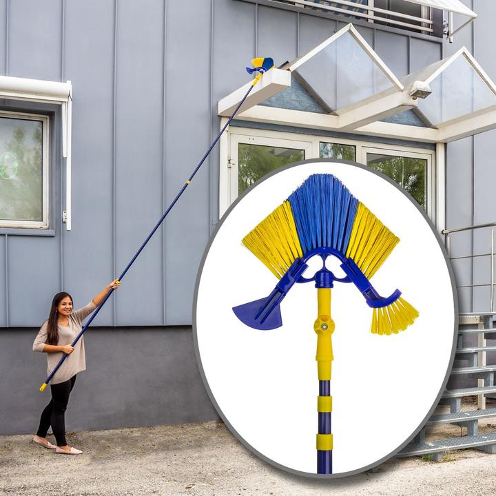 Actual product image Dema Gutter Cleaner Telescopic Handle 166- 390 cm