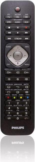 Produktbild Philips Srp2018/10 (Universal Fernbedienung, Miracast)