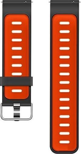 Produktbild Beline pasek Watch 22mm Double Color Silicone czarno-czerwony black/red box