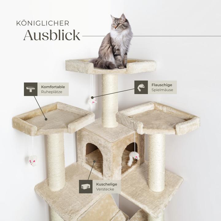 Produktbild tectake Knuti (186 cm, Beige)