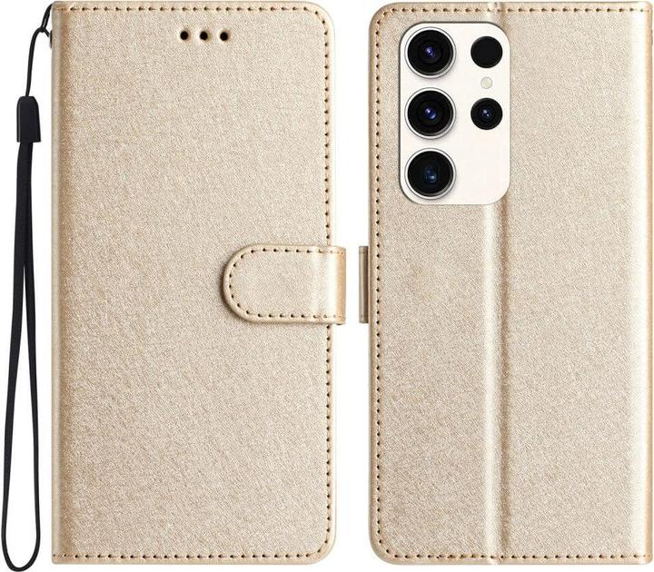 Produktbild Cover-Discount Silk Texture Etui Hülle gold (Samsung Galaxy S24 Ultra)