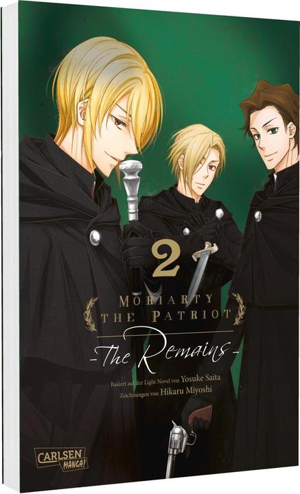 Actual product image Moriarty the Patriot: The Remains 2 (German, Hikaru Miyoshi, Nadja Stutterheim, Yosuke Saita, 2025)